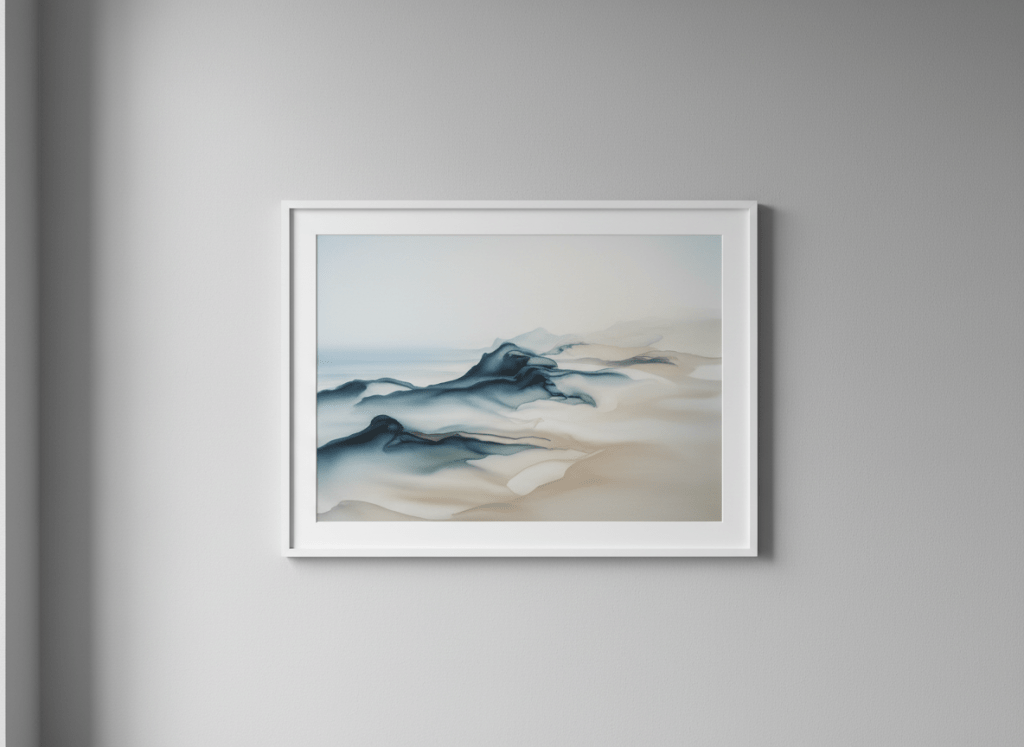 Fine-art photo print titled Horizon Study I